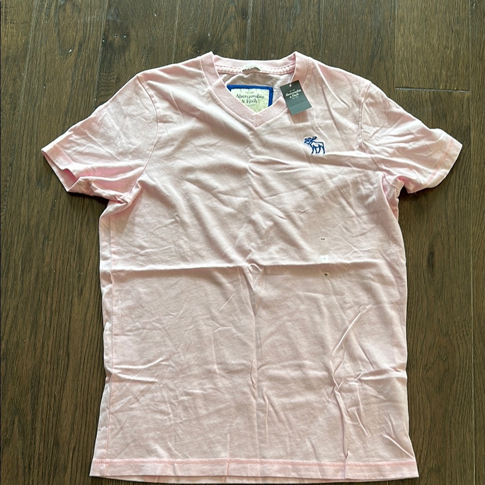 Abercrombie & Fitch Pink Casual Tee Short Sleeve